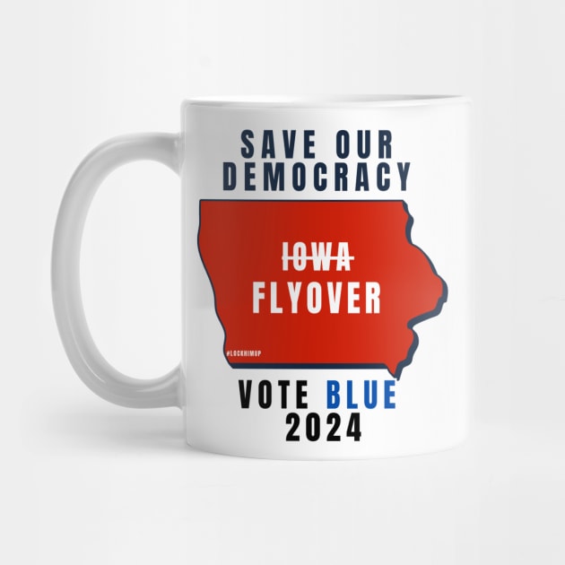 Save Our Democracy... Vote Blue 2024 by Doodle and Things